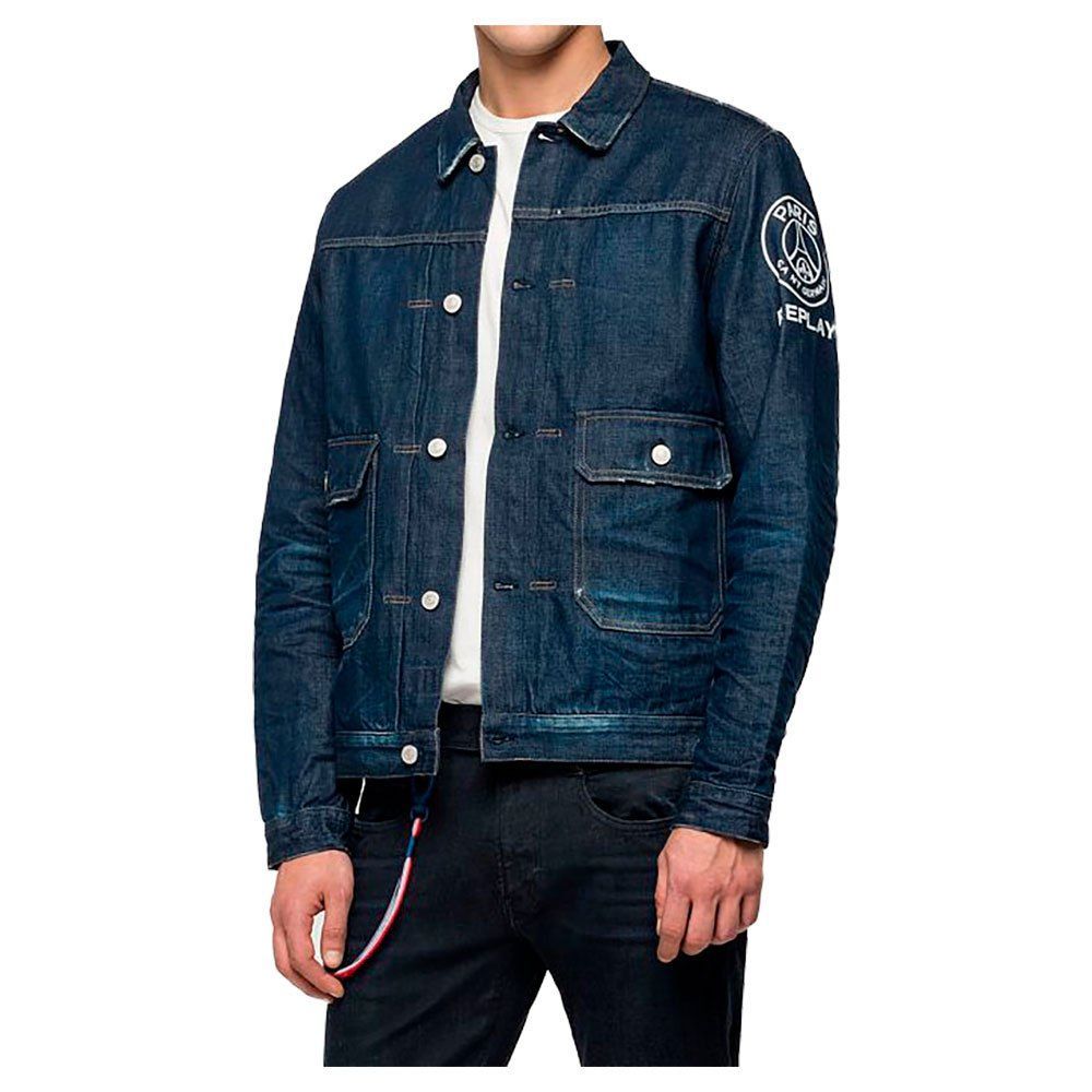 REPLAY x PSG Paris Saint-Germain Denim Jacket リプレイ パリ 