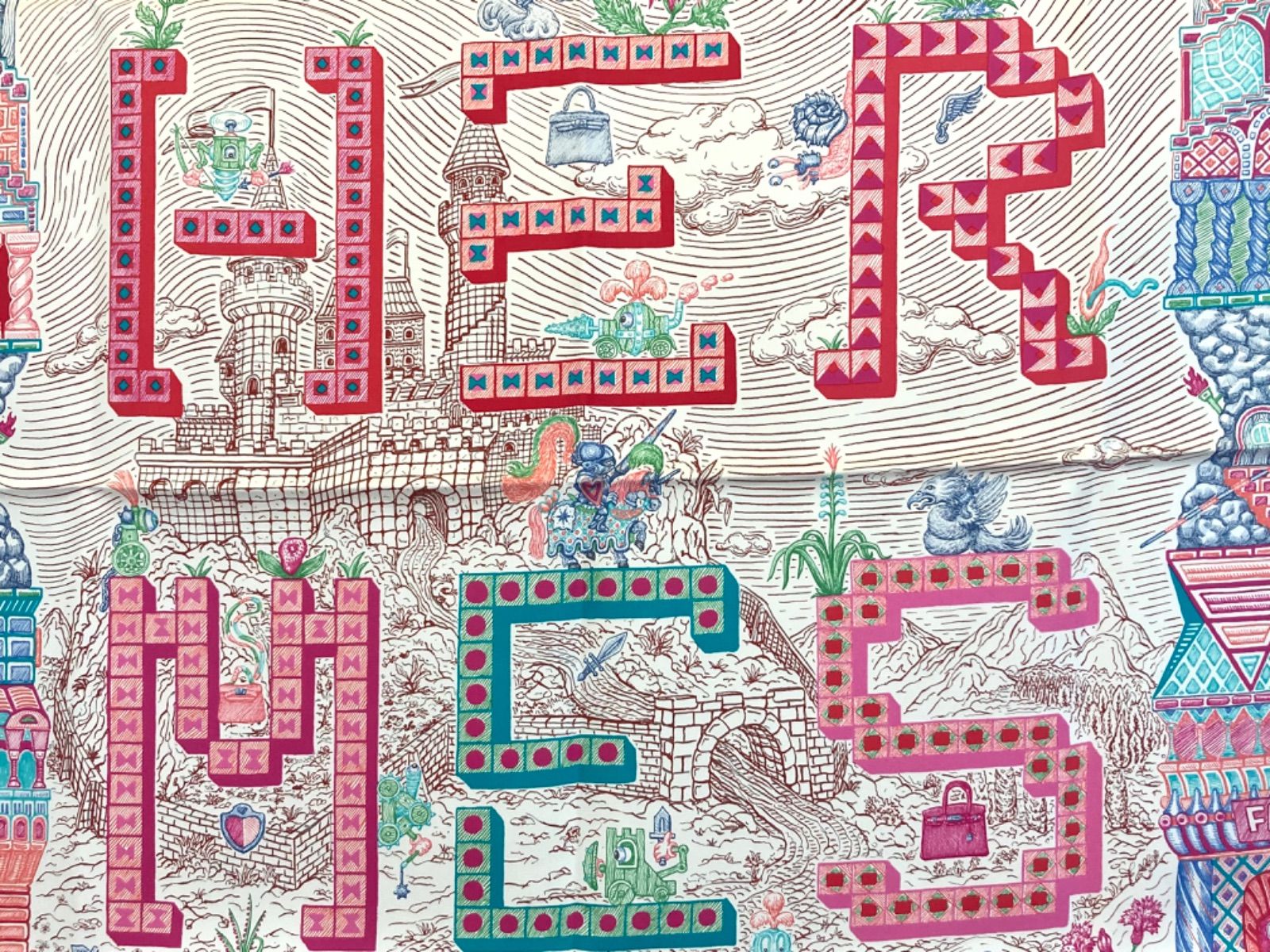 エルメス HERMES カレ 90 super silk quest スーパーシルク