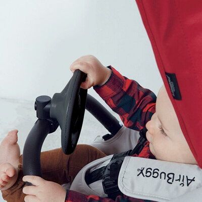 エアバギー オリジナル ベビーカー用 やわらか ハンドル おもちゃ　E BUGGY HANDLE ベビーカー バギー airbuggy イーバギーハンドル