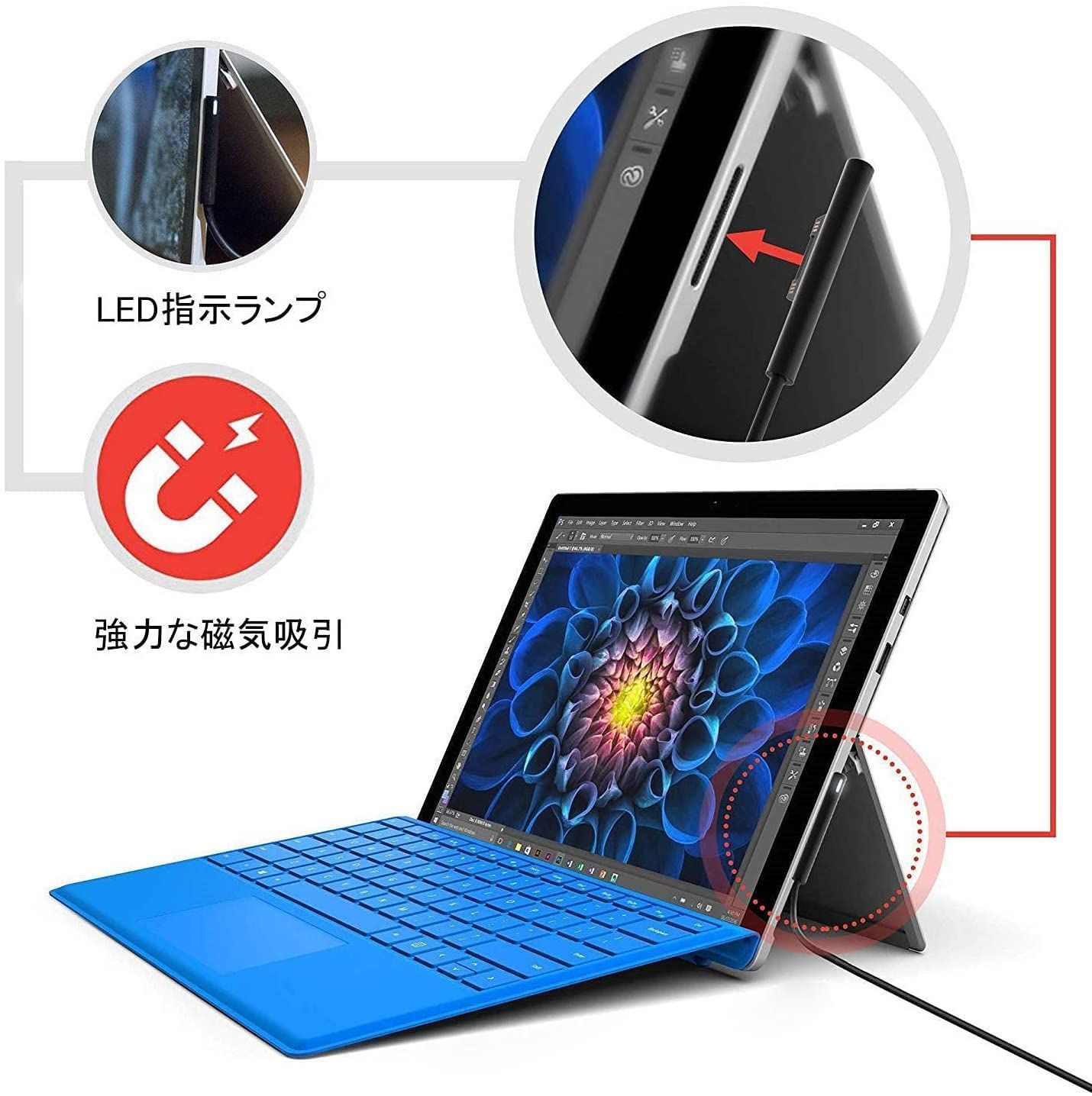 在庫処分】USB-C充電器必要、マイクロソフト Surface Surface Pro 7/6