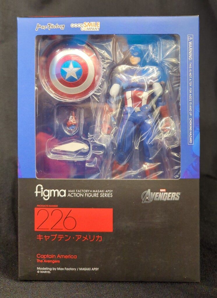 MAXFACTORY figma AVENGERS キャプテン・アメリカ 226 - メルカリ