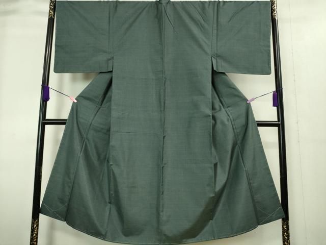 平和屋着物 上 男性 本場大島紬 アンサンブル 長羽織 藍愛つかみ 大河 宮脇兼太郎商店謹製 証紙付き ♥ DZAA8538kh5