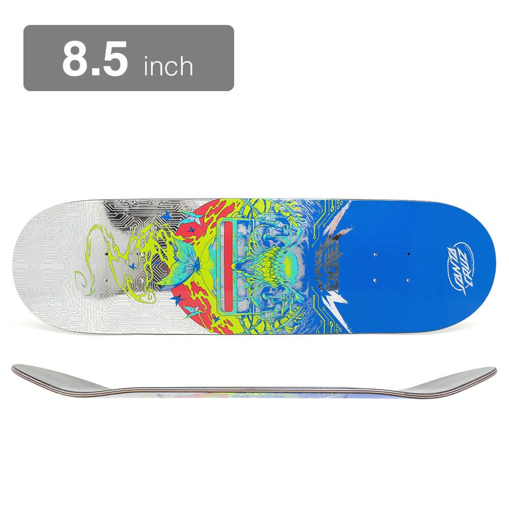 Santa Cruz スケートボードデッキ 8.5インチ SANTA CRUZ DECK サンタクルーズ デッキ JAKE WOOTEN CYBER VX