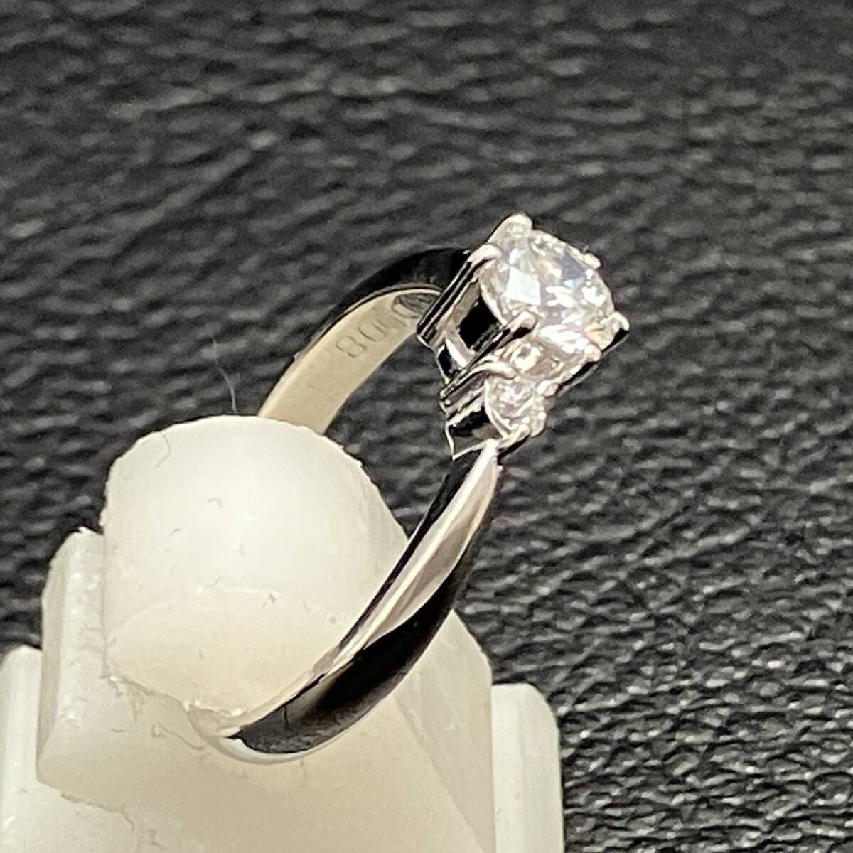 Pt900ダイヤリング0.530ct　鑑定書付　新品未使用品 2660.jpg