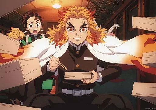キャラカード 煉獄杏寿郎(流血/左向き) 煉獄杏寿郎オンリー