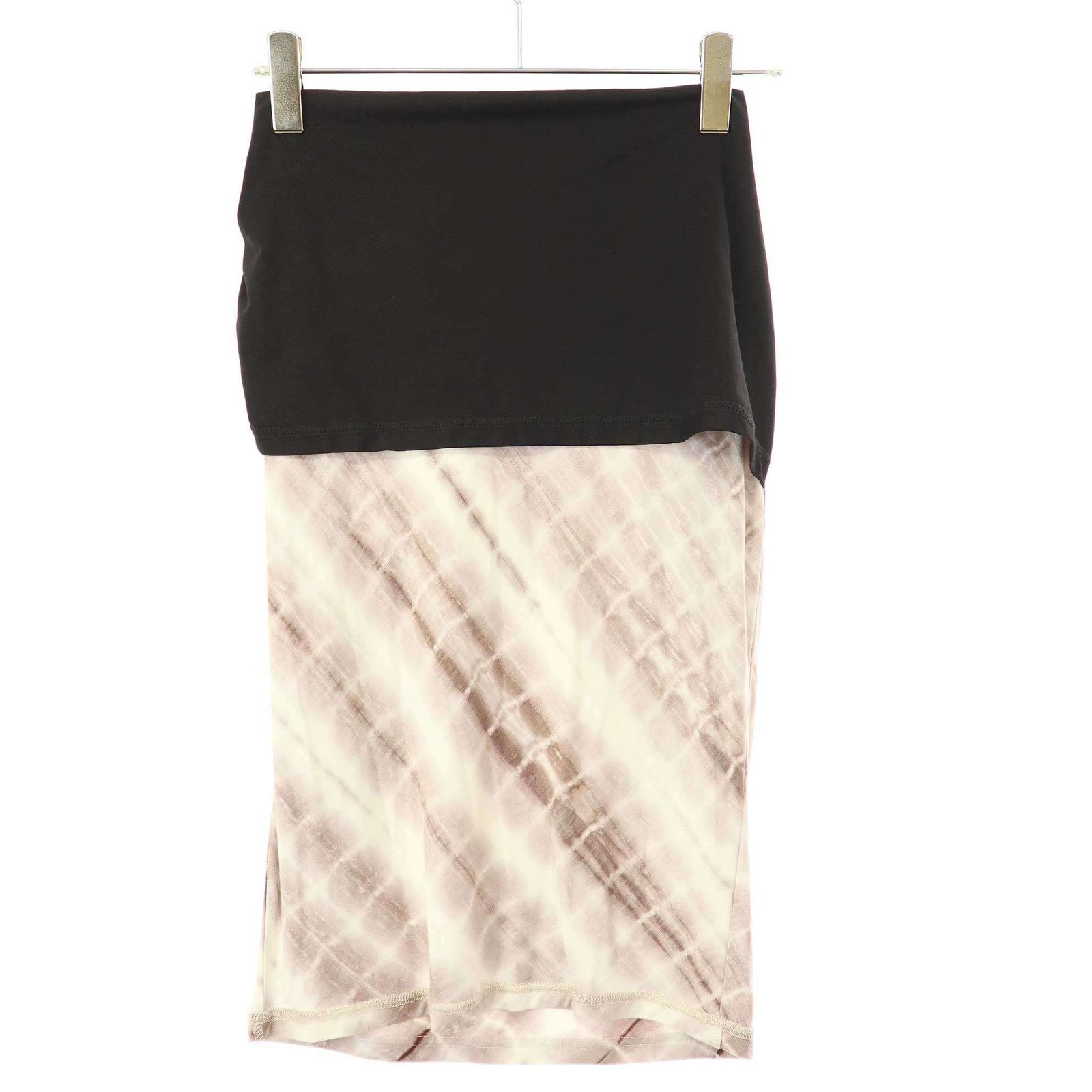 スカート PERVERZE Braid Belt Layered Skirt 25ss Braid Belt Layered Skirt/Brown｜PERVERZE | パーバーズの公式