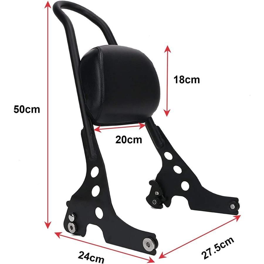 Sportster バックレスト