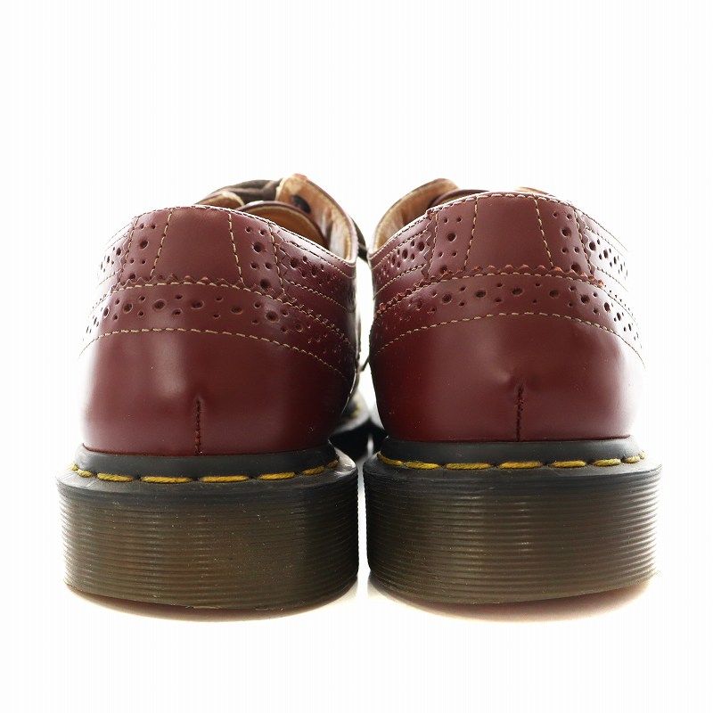 ドクターマーチン DR.MARTENS × comme des garcons HOMME DEUX コムデギャルソン オムドゥ シューズ  ウイングチップ レザー UK9 28.0cm 英国製 ボルドー /AN4 - メルカリ