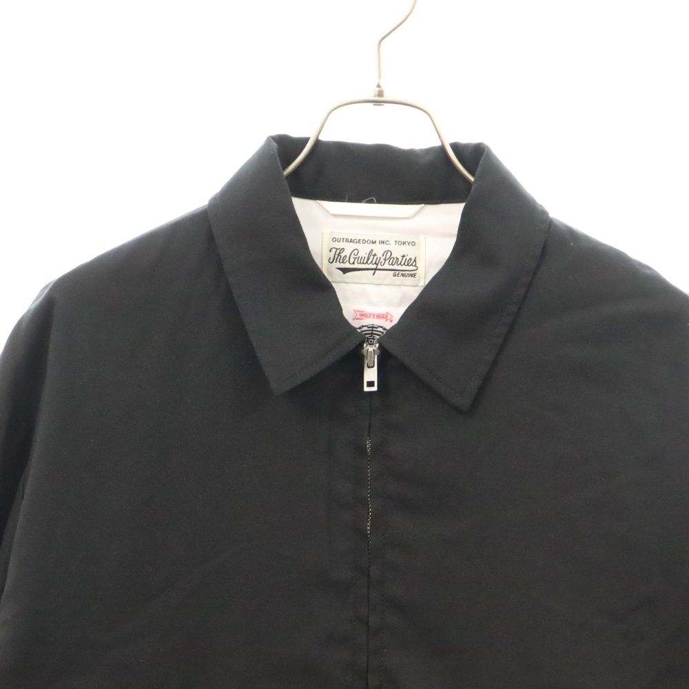 WACKO MARIA ブラック ジップアップジャケット ワコマリア ジャケット