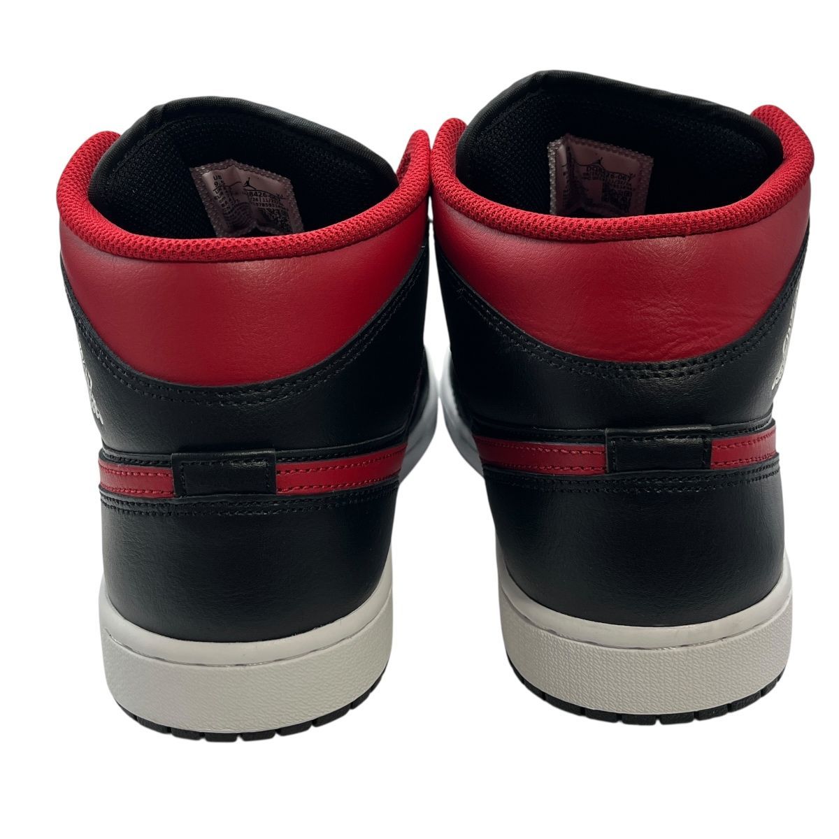 NIKE エアジョーダン1MID【中古】 ♪2761 Nike Air Jordan 1 Mid Bred スニーカー DQ8426-067 27.5