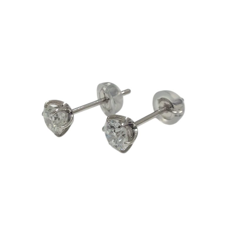 ダイヤモンドピアス pt900 0.5 0.5 VS 3EX 中央宝石研究所 楽天市場