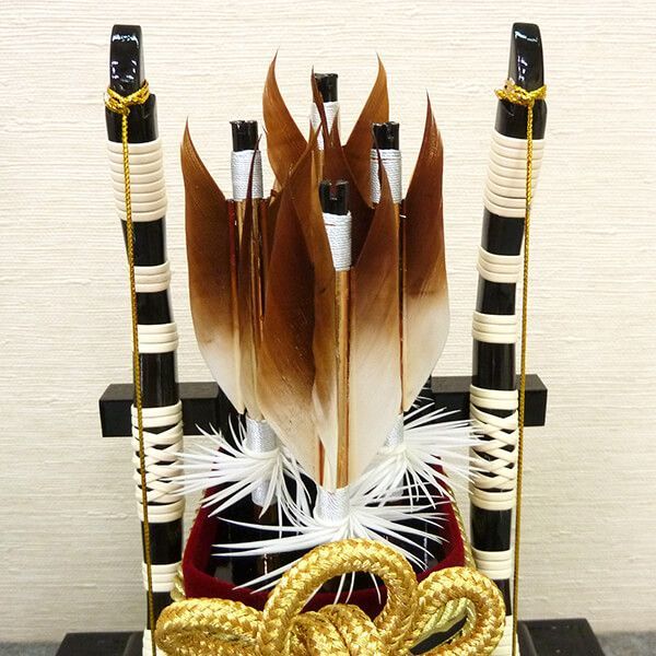 平安道翠 ミニ破魔弓飾り