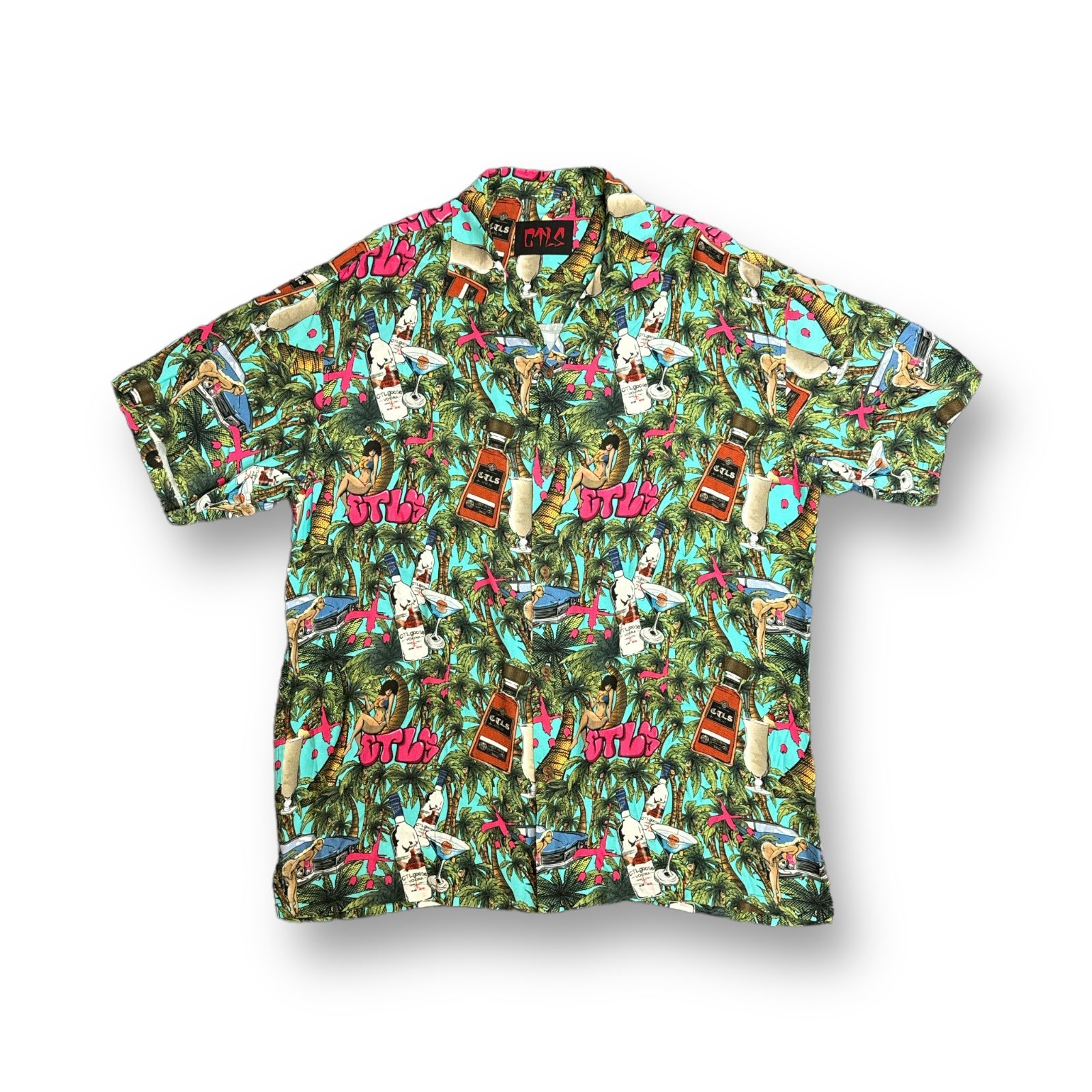 定価49500円 CVTVLIST 22SS DRUNK ALOHA SHIRTS 2201060201 ドランク 