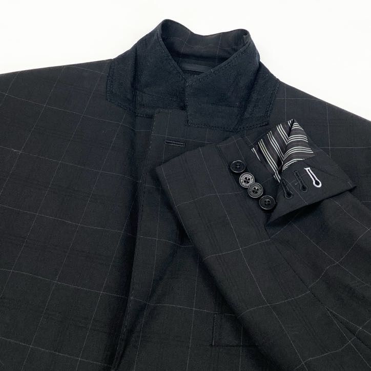 BURBERRY BLACK LABEL ストライプ ビジネススーツ BURBERRY BLACK