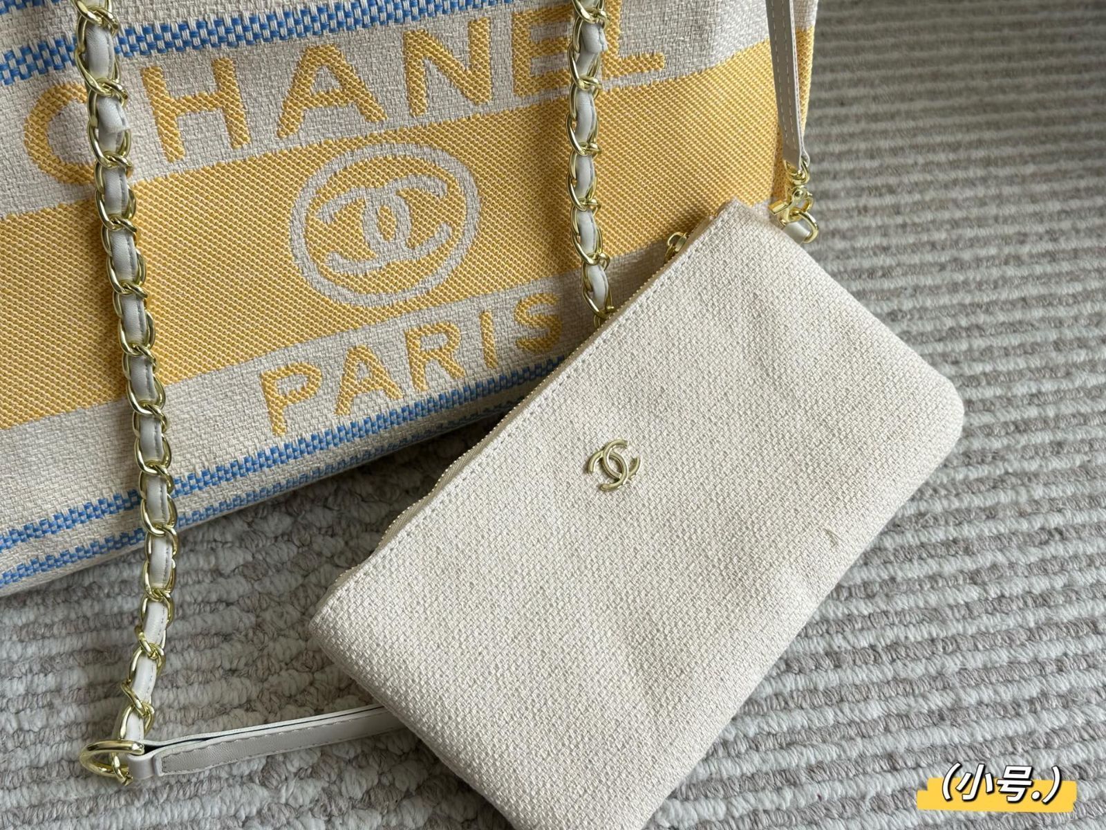 今日特価】Chanel 25C Pre-Spring Resort Collection Beach Tote