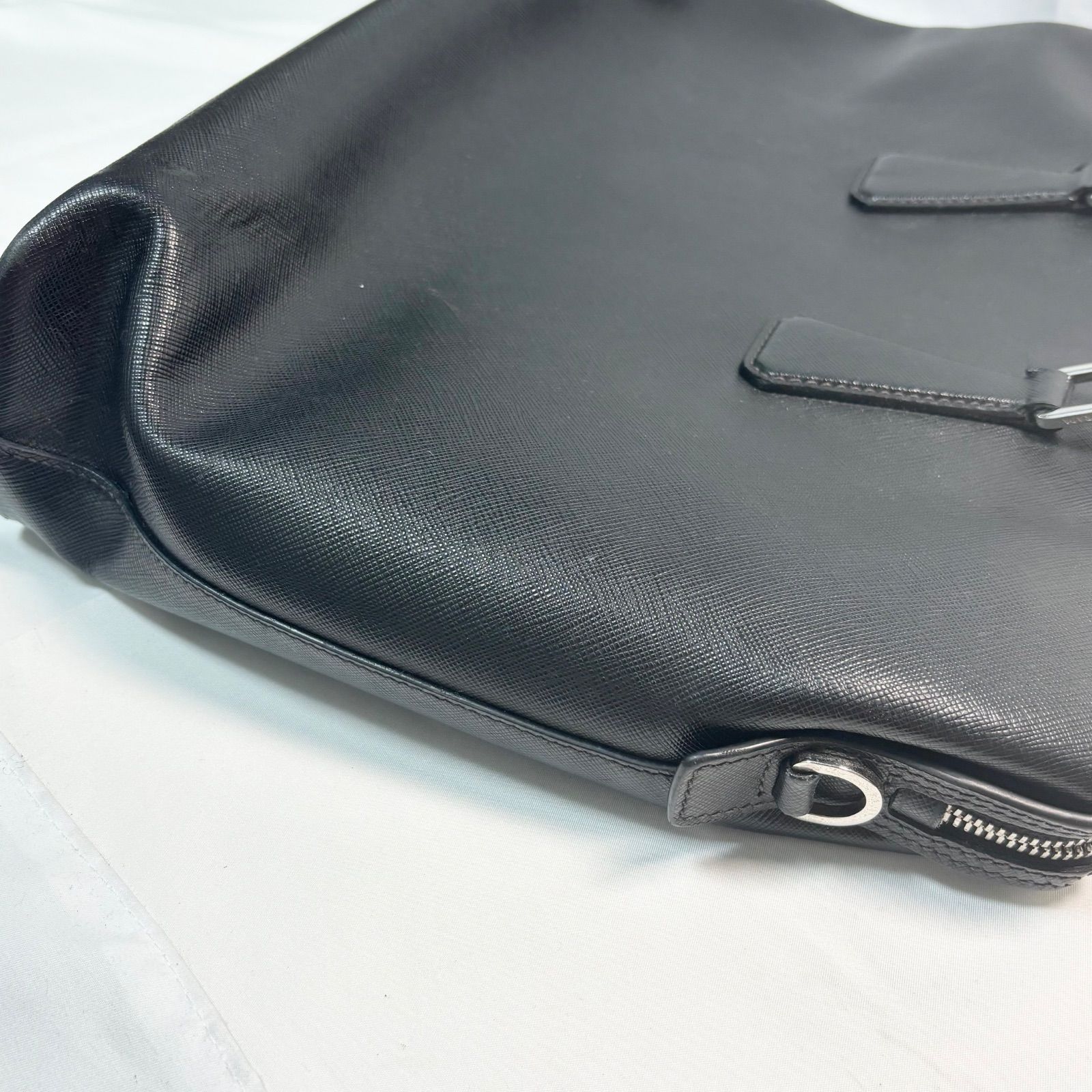 送料無料】PRADA/プラダ/サフィアーノ/ビジネスバッグ/ブリーフケース 