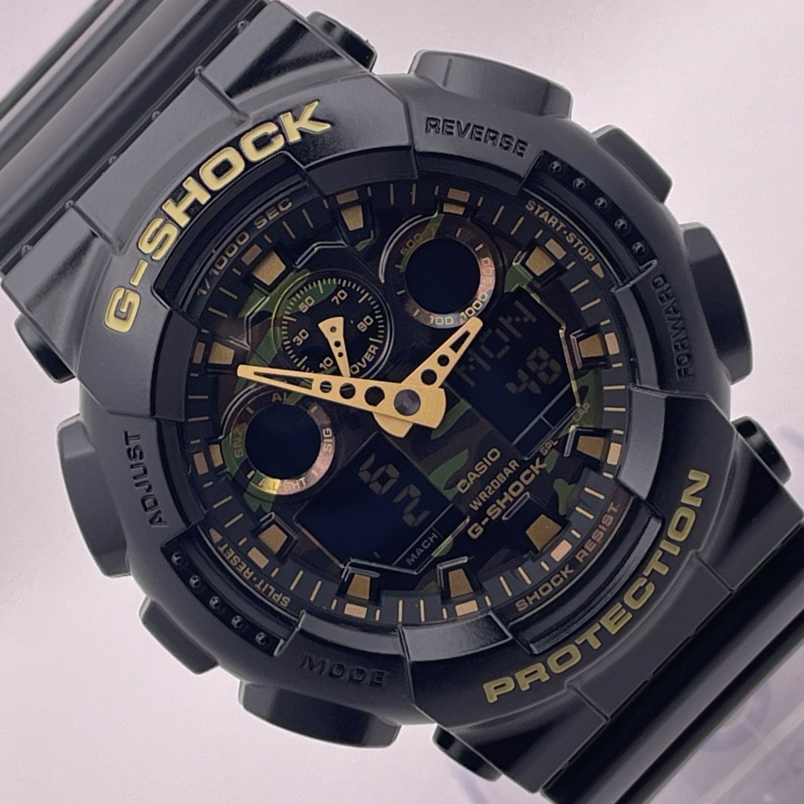T529）美品 稼動品 CASIO カシオ G-SHOCK ジーショック カモフラージュ 