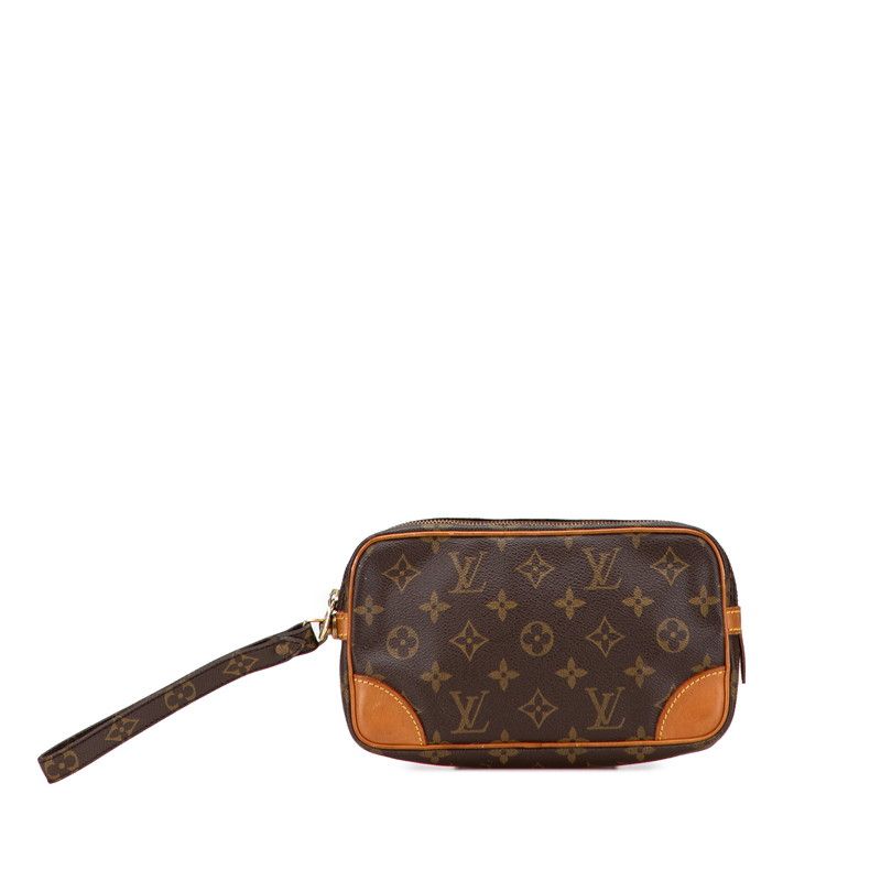 正規品 ルイヴィトン マルリードラゴンヌ モノグラム クラッチバッグ pvc LOUIS VUITTON ルイ ヴィトン モノグラム マルリードラゴンヌPM