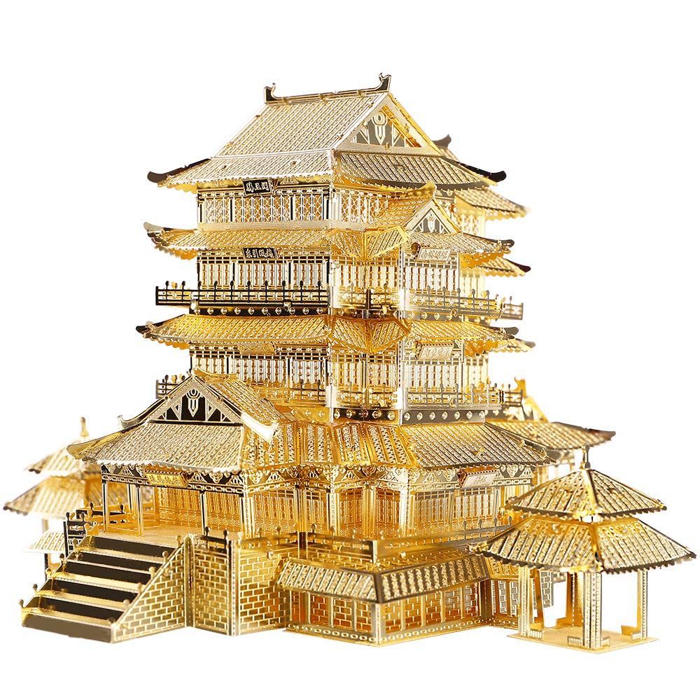 新品 Piececool 立体パズル メタリックナノパズル 金閣寺