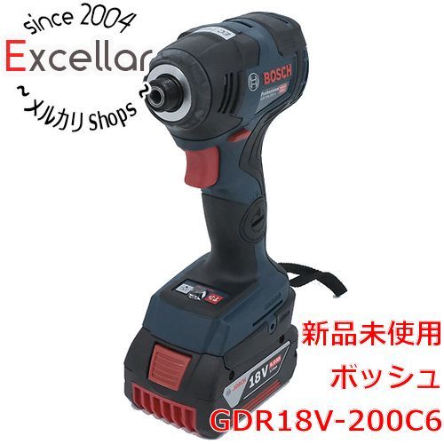 bn:15] 【新品(開封のみ)】 BOSCH 18V コードレスインパクトドライバー GDR18V-200C6 - メルカリ