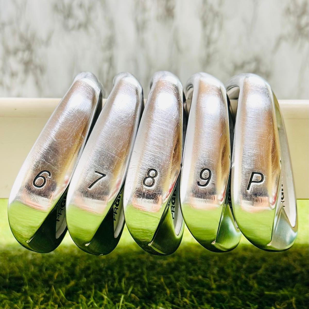 良品】MCI装着 プロギア チューン05 CB メンズアイアンセット 5本 S