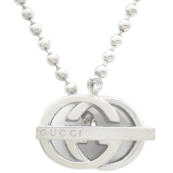 GUCCI ネックレス グッチ インターロッキング G ボールチェーン 【公式