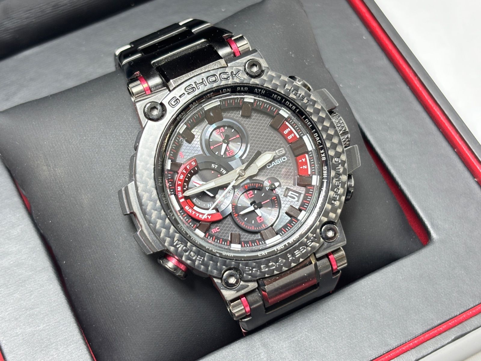 【質Banana】CASIO/カシオ G-SHOCK/Gショック｢MTG-B1000XBD-1AJF｣モバイルリンク 腕時計 状態良好