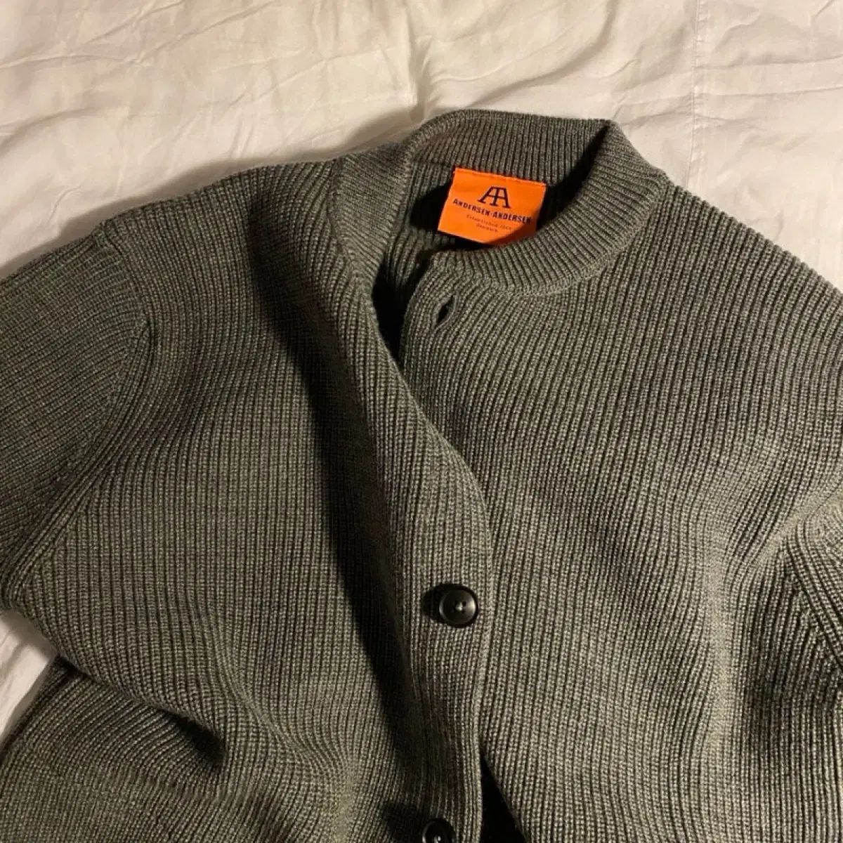 Andersen-Andersen アンデルセンアンデルセン スキッパー グレー L
