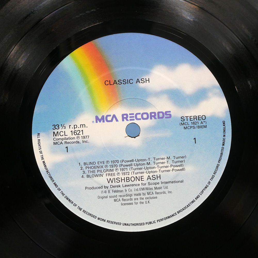 UK盤 WISHBONE ASH/CLASSIC ASH/MCA MCL1621 LP - メルカリ
