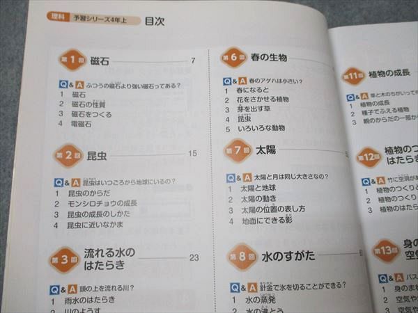 四谷大塚 小4年 予習シリーズ 理科 上/下 041221-1/140721-1