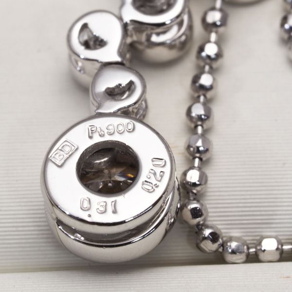 ダイヤモンドネックレス　pt900 0.31カラット ダイヤモンドネックレスpt900 0.31カラット