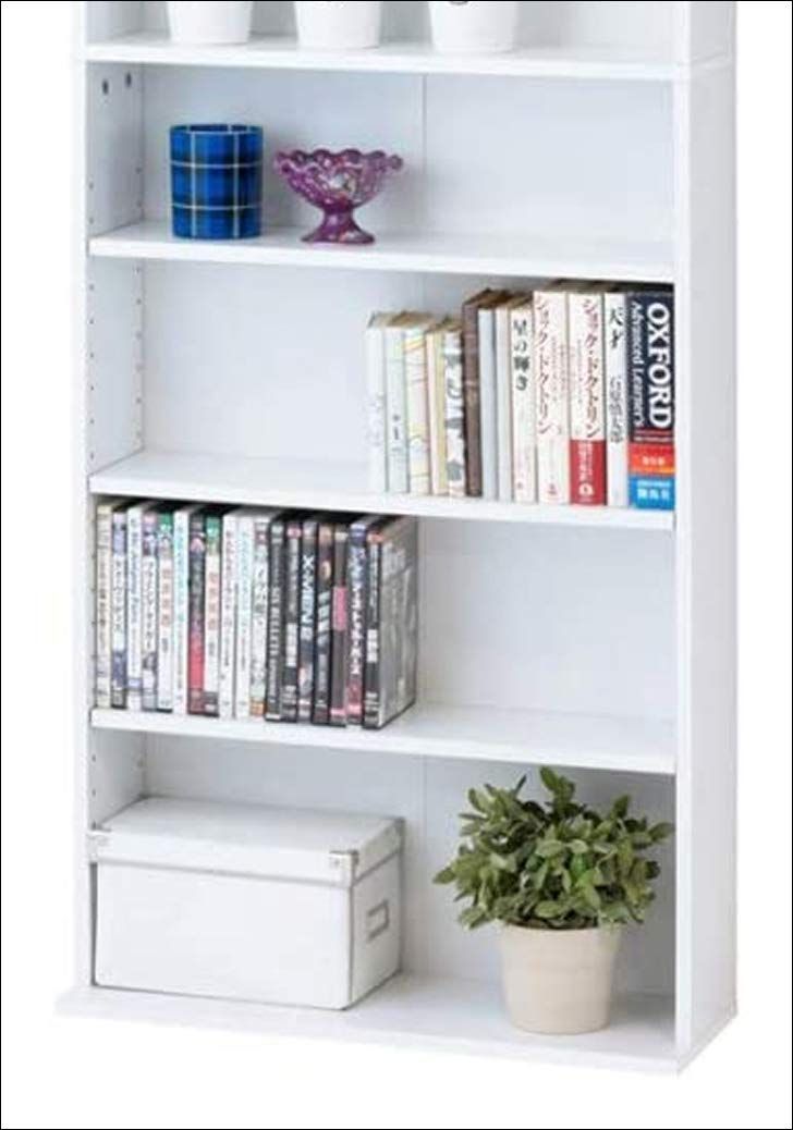 新着商品 本棚 コミック 幅60cm 収納 ホワイト ラック 書棚 039398 クロシオ MARWIL-DEMENAGEMENTS_CH