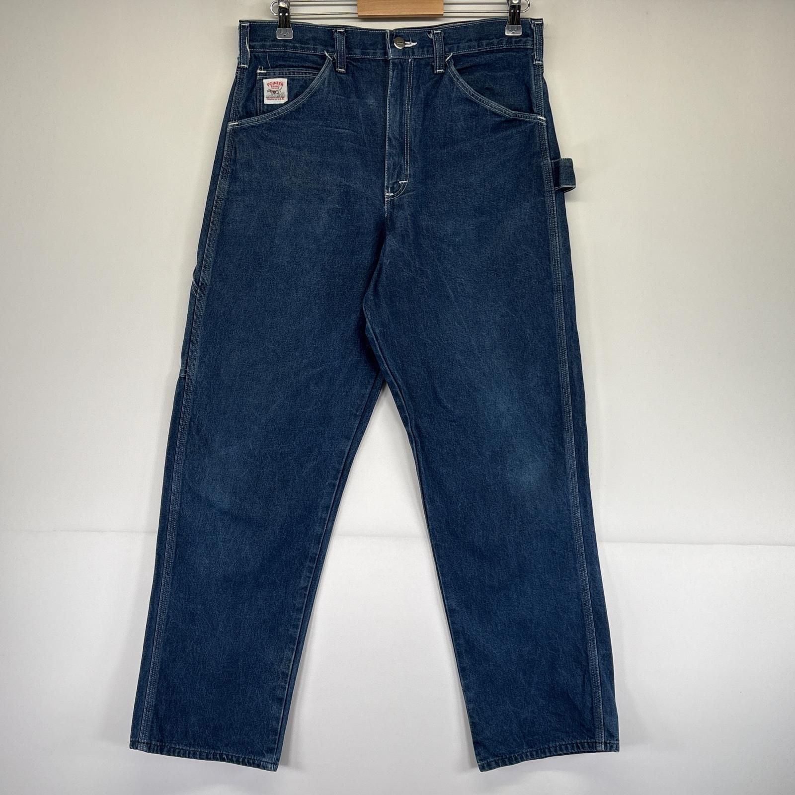 90s USA製 POINTERポインター デニム ペインターパンツ w31 L34