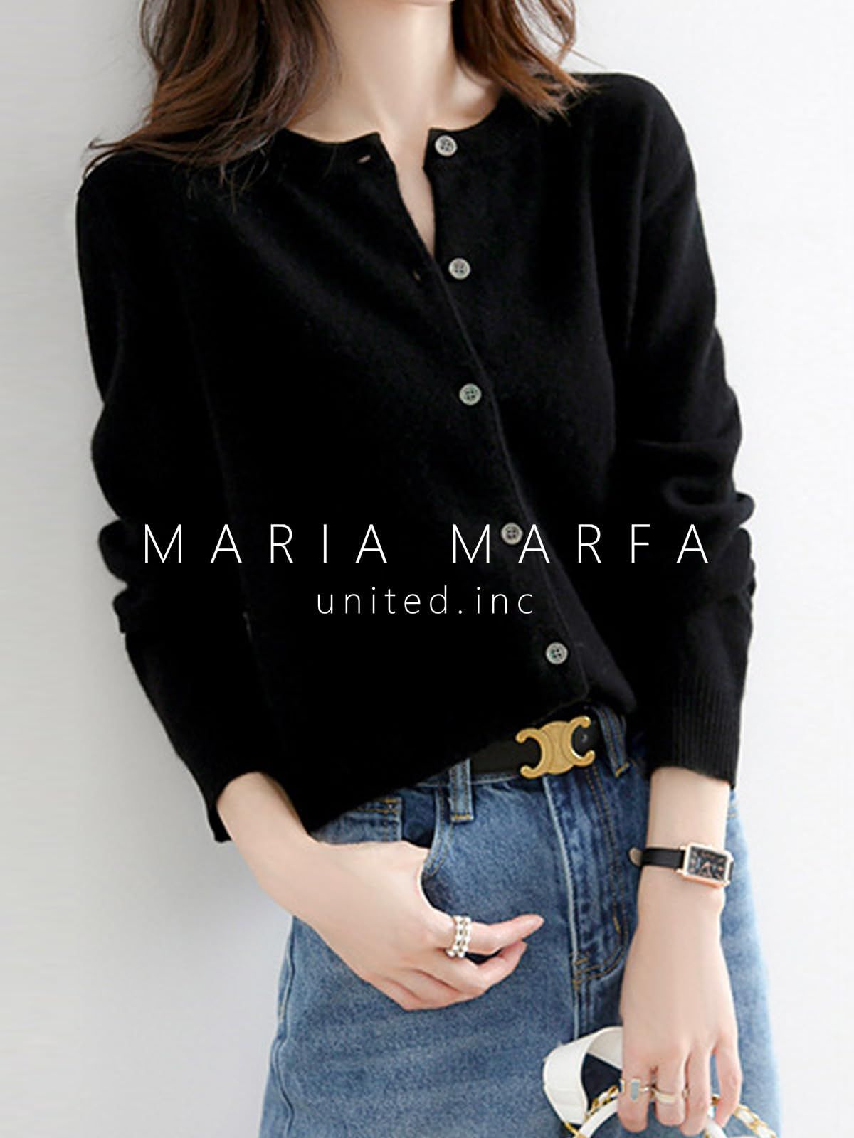 超特価sale開催 [MARIA MARFA] 5色展開 レディース カーディガン