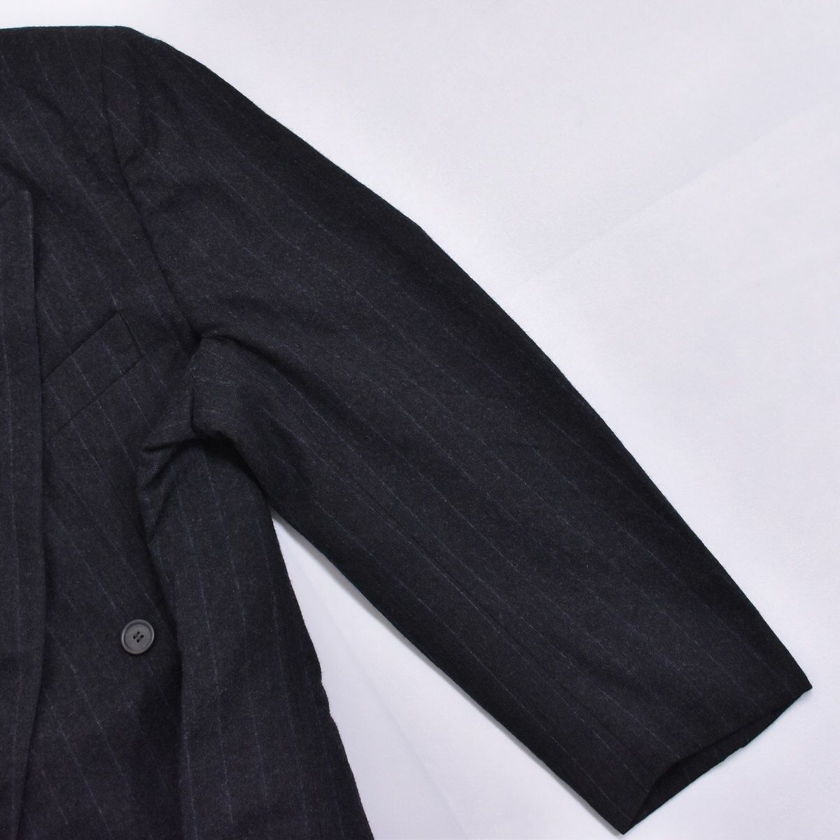 80s〜 HUGO BOSS ヒューゴボス ダブルブレスト ストライプ ウール 