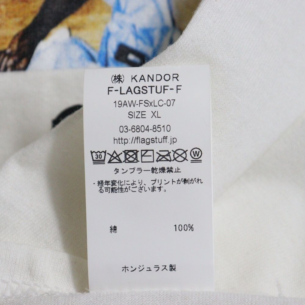 ラリー・クラーク F-LAGSTUF-F (フラグスタフ) ×Larry Clark SS T-SHIRT ラリー