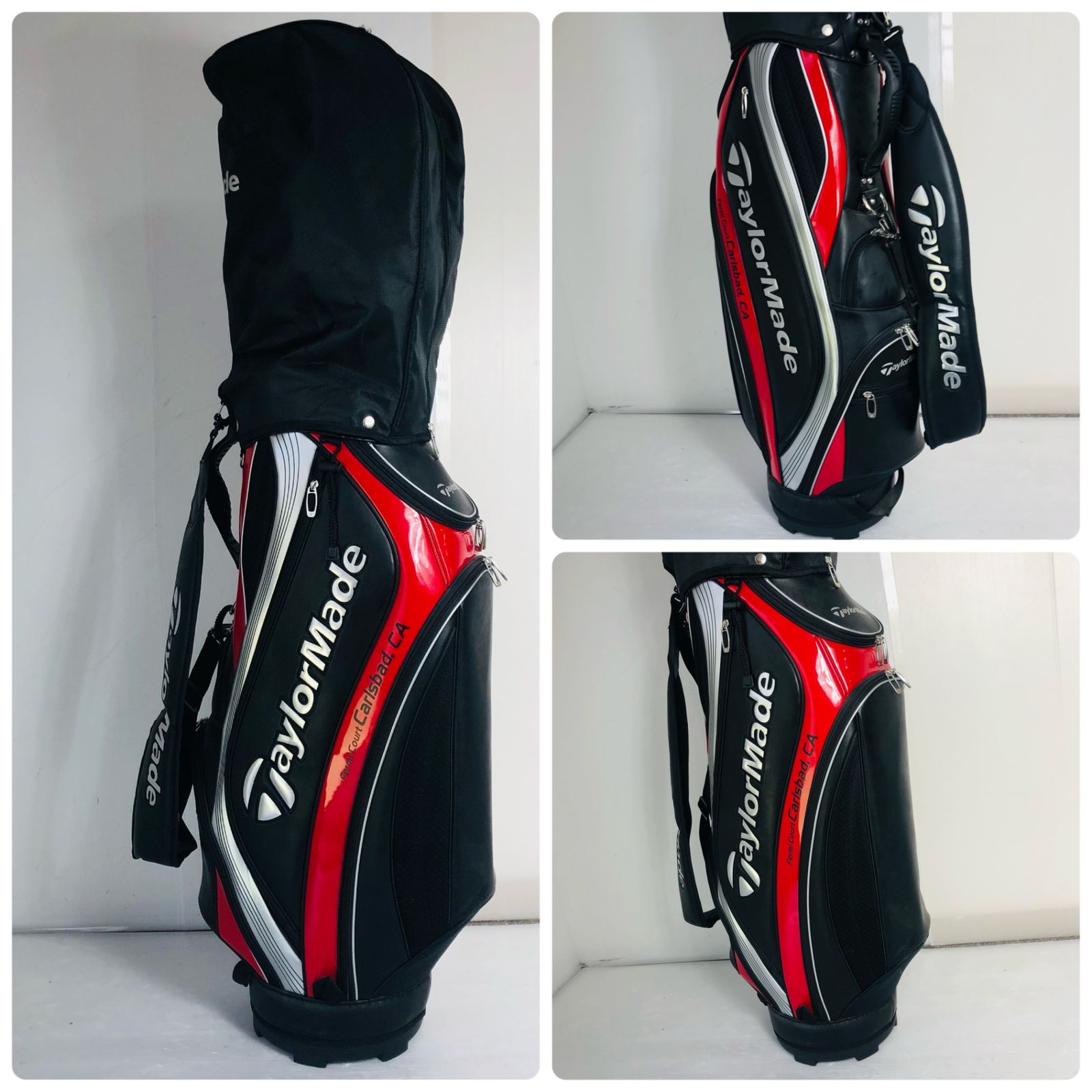 キャディバッグ新品　TaylorMade SLDR 豪華14本フルセット　メンズ 新品キャディバッグ付】テーラーメイド TaylorMade RBZ メンズ