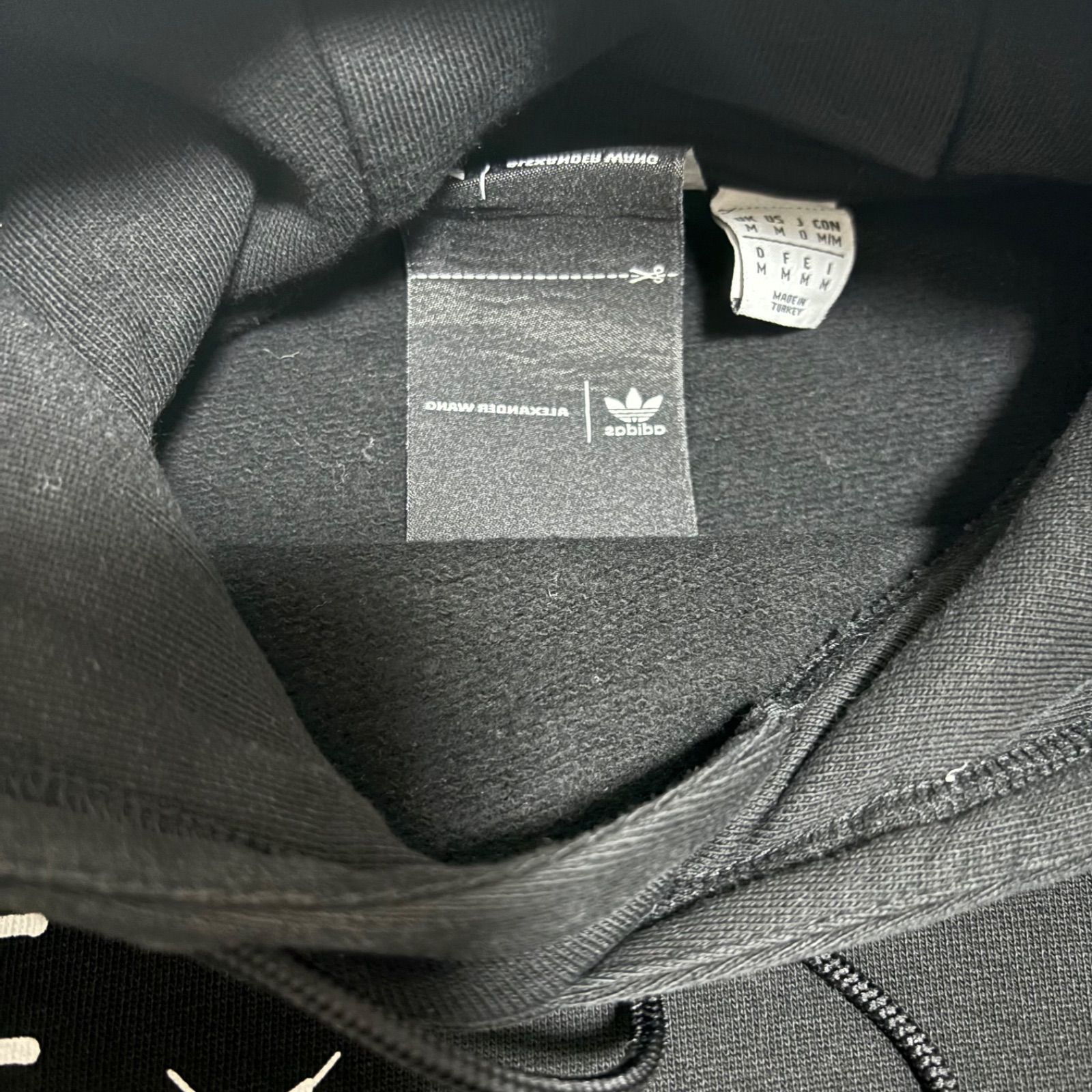 adidas✖️ Alexanderwang パーカー 黒 Mサイズ - メルカリ