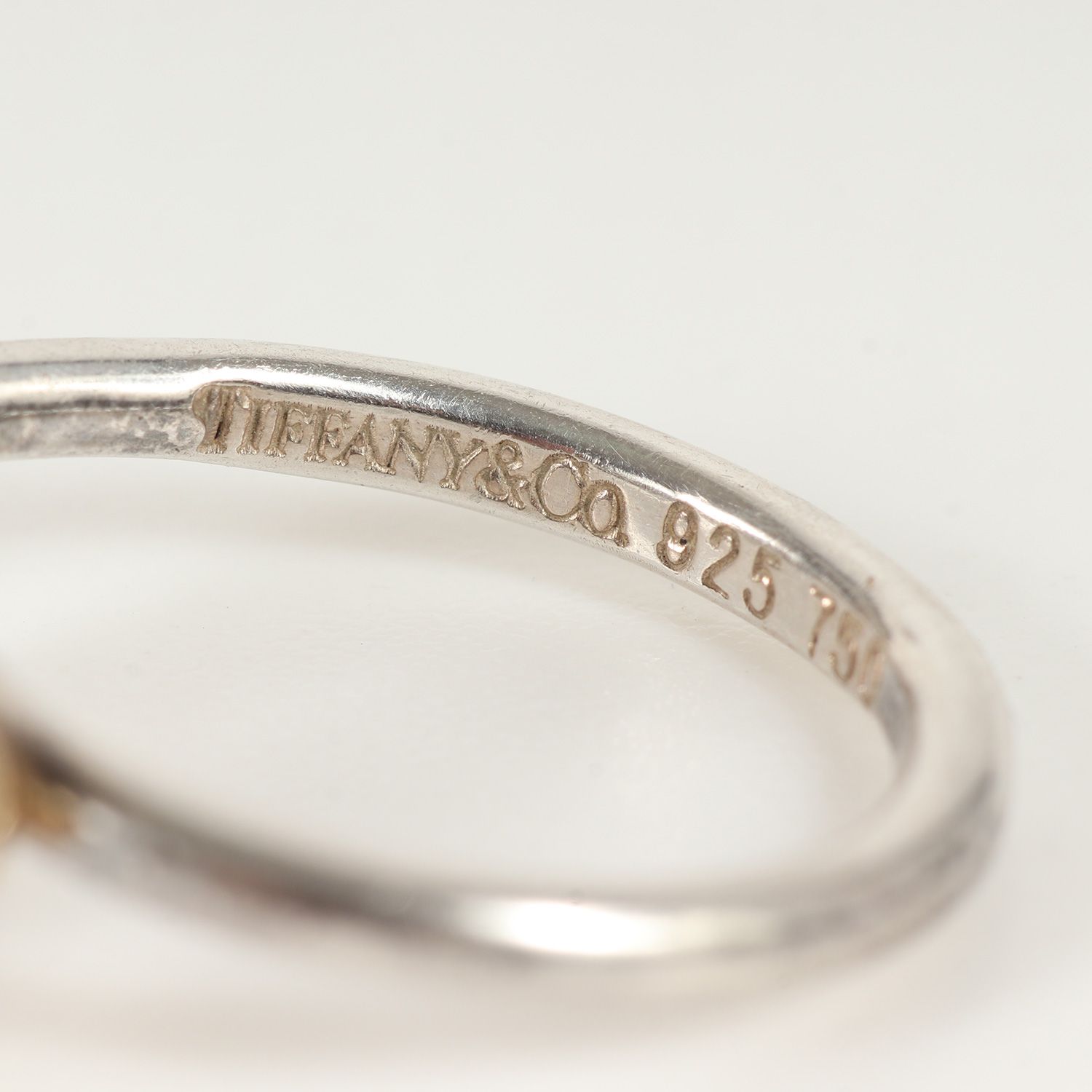 ティファニー フックアンドアイ リング シルバー ゴールド 925 750