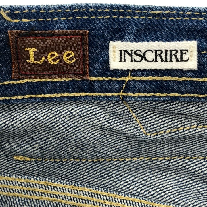 値下げ☆L'ESSAGE【INSCRIRE*LEE*LESSAGE】デニムXS LEE×INSCRIRE×L'ESSAGE LB9200 デニム4パンツ レディース