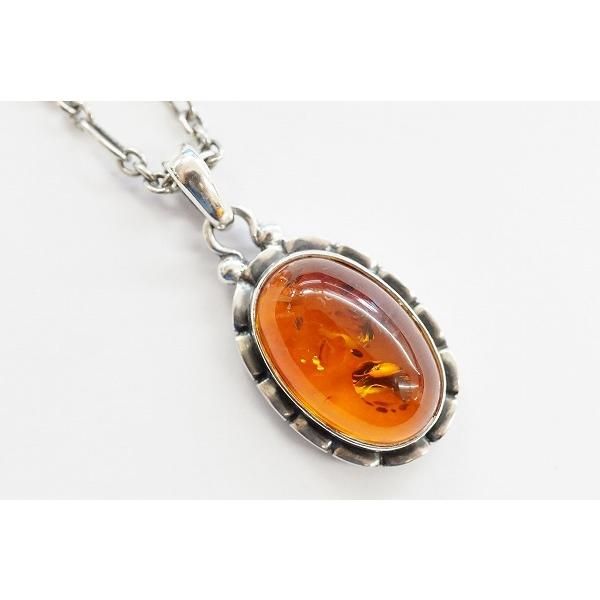 ジョージジェンセン アンバー イヤー ペンダント 2001 925 3312 anza ジョージジェンセン GEORGJENSEN ネックレス 2001 アンバー