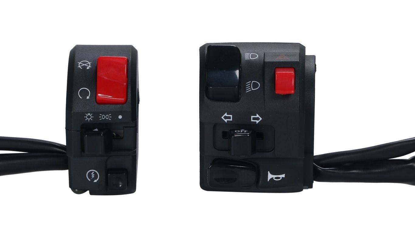 バイク 用 スイッチ ボックス ハンドルスイッチ 左右 セット