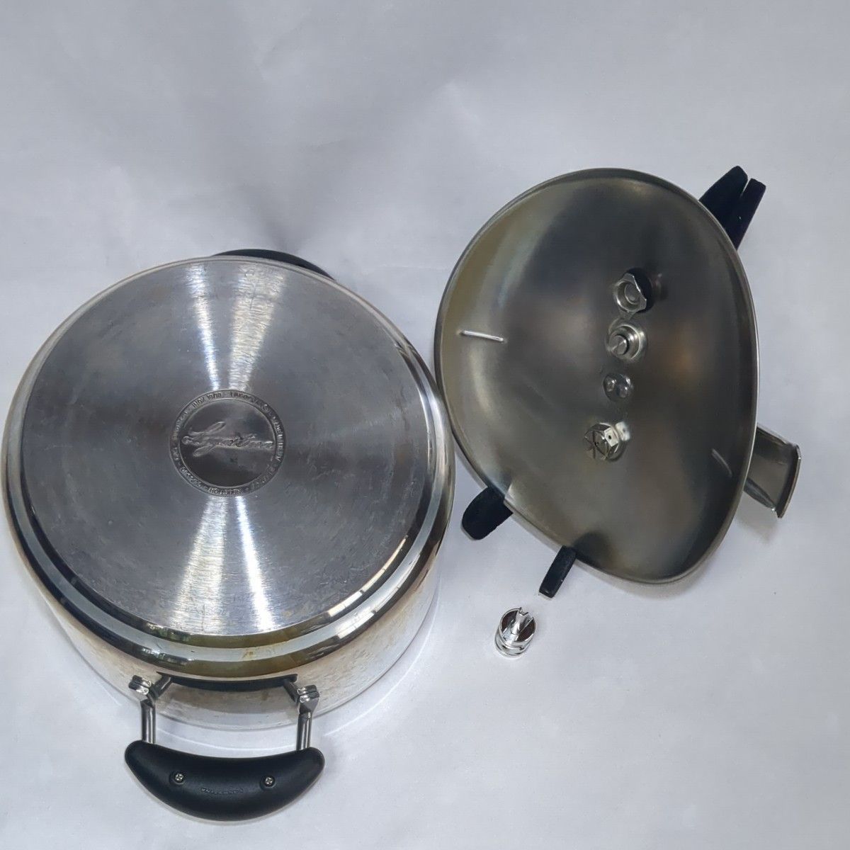 ラゴスティーナ圧力鍋 ノビア IH対応OK 6リットル USED美品 - メルカリ