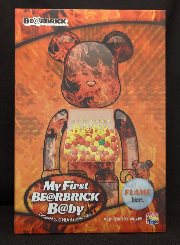 その他 MEDICOM TOY - MY FIRST BE@RBRICK B@BY FLAME 100% 400% My First BE@RBRICK B@BY FLAME 100％ 400％ - メルカリ
