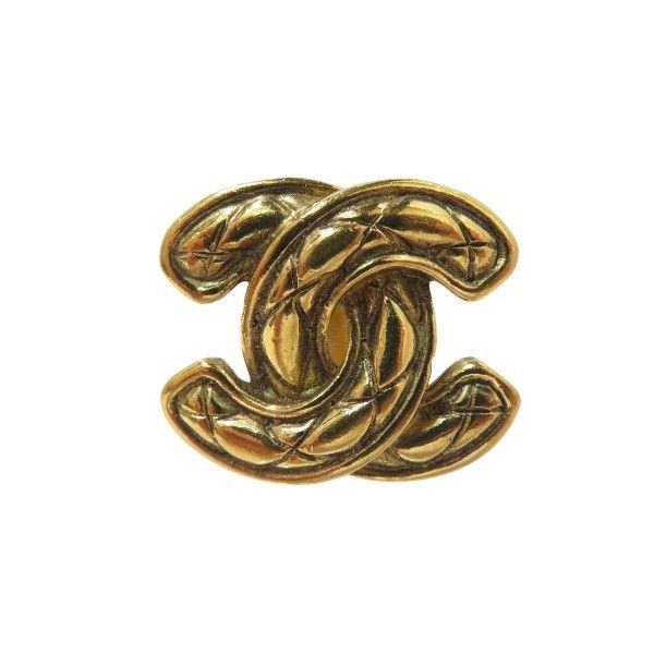 シャネル CHANEL マトラッセ ココマーク 片耳 ブランド小物 イヤリング レディース