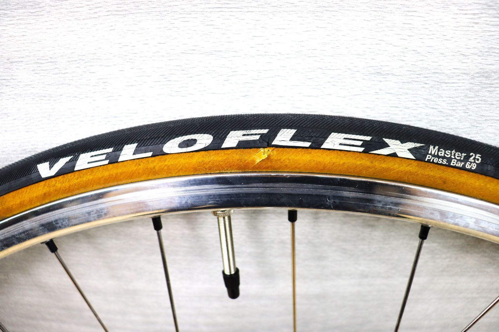 23 美品 レア 手組ホイール PHIL WOOD 32H ハブ VELO ORANGE リム 11s 