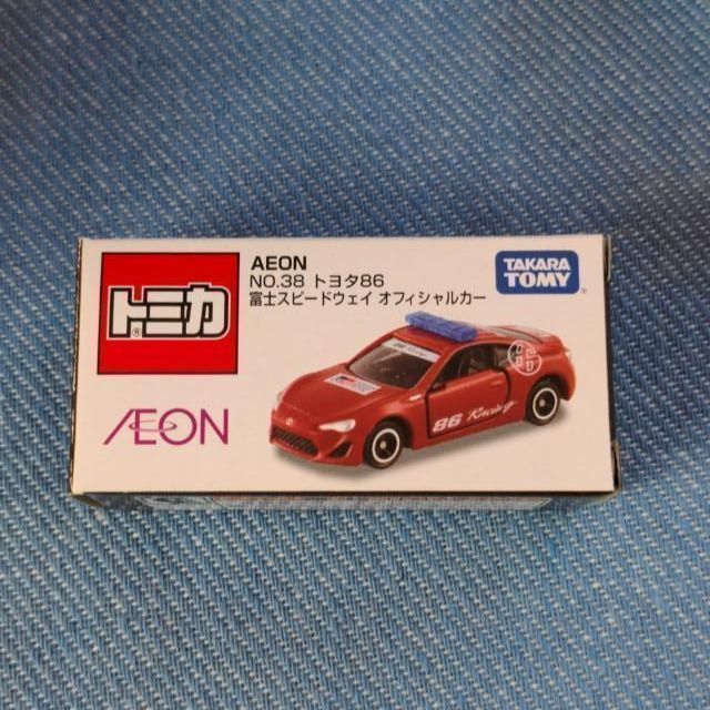 Takara Tomy - トミカ AEON No.38 トヨタ86 富士スピードウェイ オフィシャルカー… Amazon | TOMICA AEON NO.38 トミカ トヨタ86 富士スピード