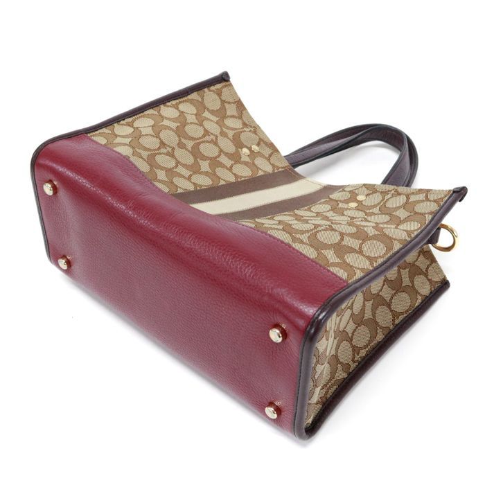 コーチ COACH デンプシー キャリーオール シグネチャー ジャカード 
