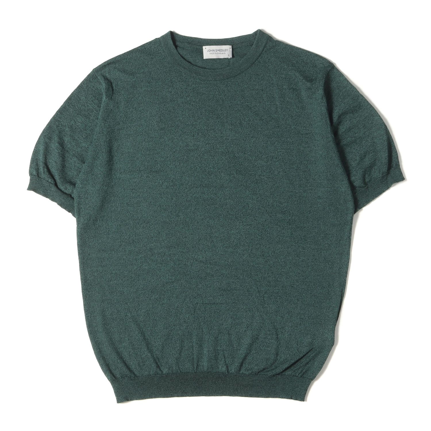 JOHN SMEDLEY ジョンスメドレー Tシャツ サイズ:S ハイゲージ ウール 
