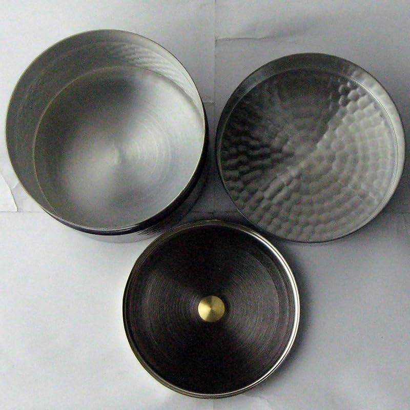 ナガオ 純銅 茶筒 キャニスター 大 直径9.0×高さ11cm 箱入 SECCHU USTAUSTRALIA_COM_AU